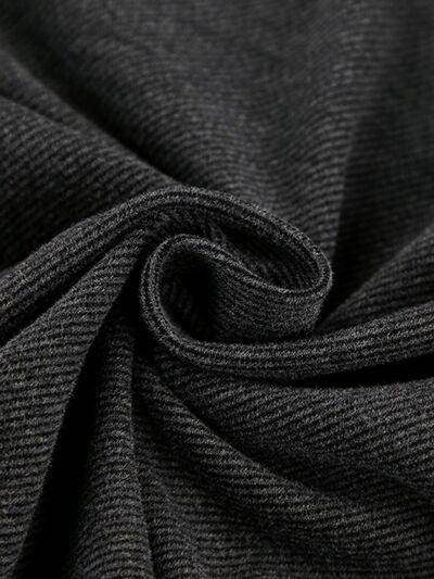 Side Slit One Shoulder Long Sleeve Top for Women - Selvanelle