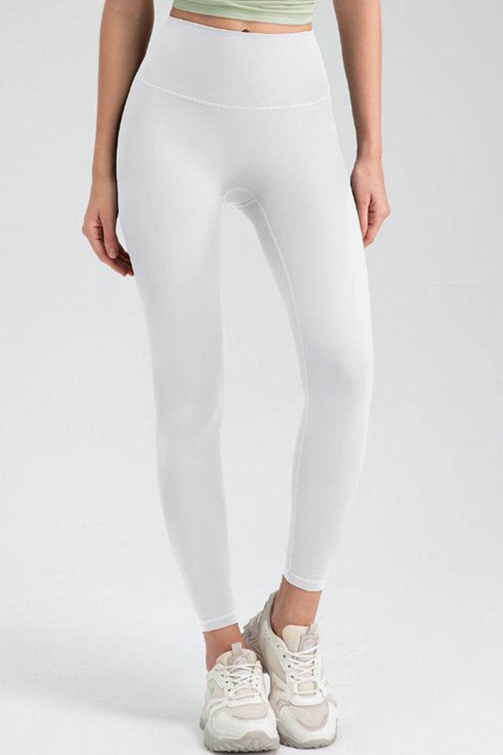 Wide Waistband High Waist Sport Leggings for Active Comfort - Selvanelle