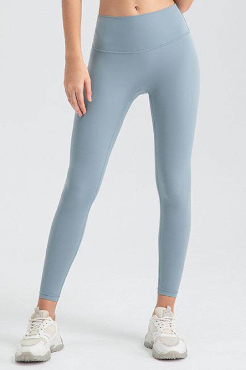Wide Waistband Sport Leggings for Active Lifestyle Comfort - Selvanelle