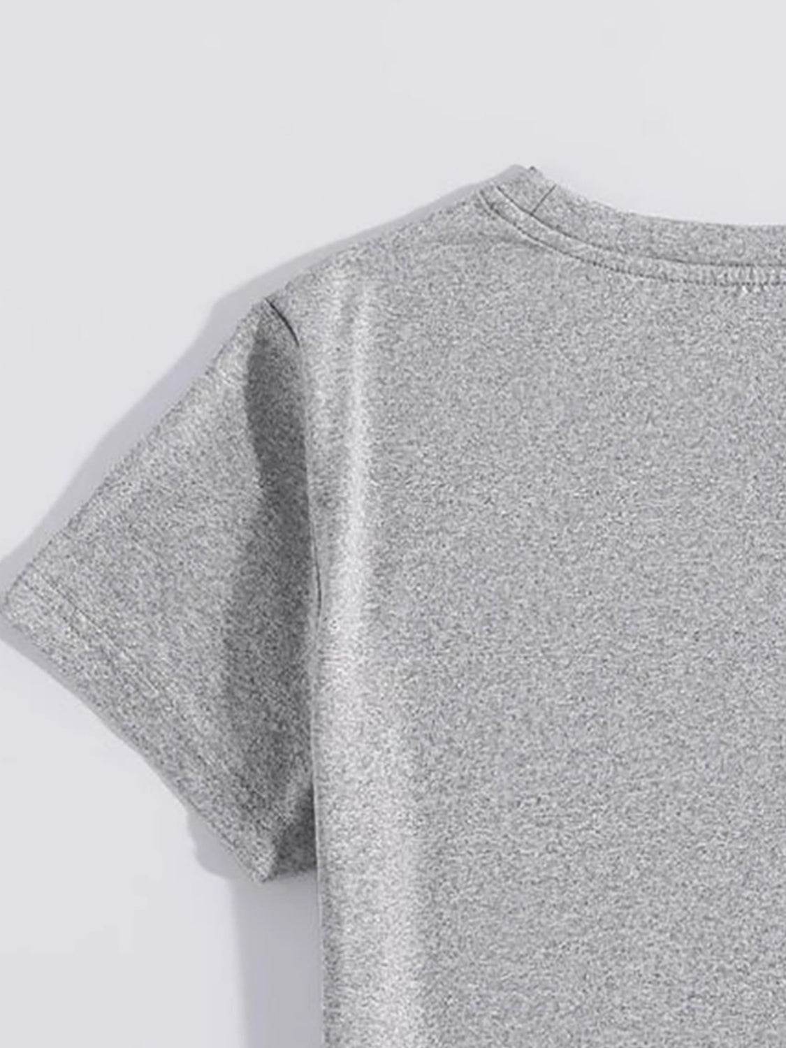 EASTER VIBES Round Neck Short Sleeve T-Shirt - Selvanelle