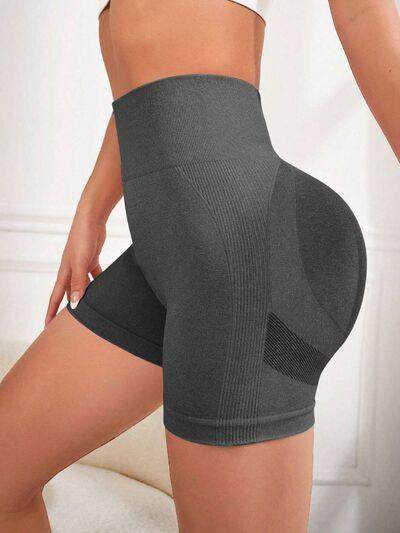 High Waist Active Shorts for Women with Stretchy Comfort - Selvanelle