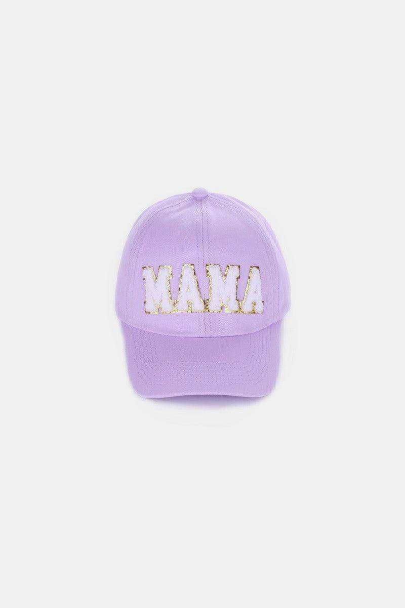 MAMA Chenille Patch Baseball Cap for Stylish Everyday Wear - Selvanelle