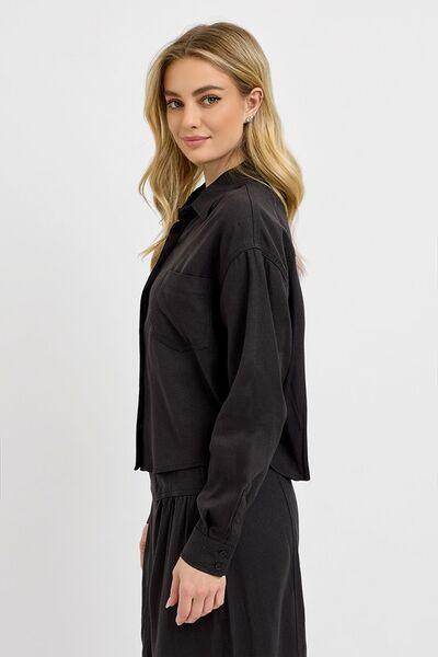 RISEN Button Down Long Sleeve Shirt for Timeless Style - Selvanelle