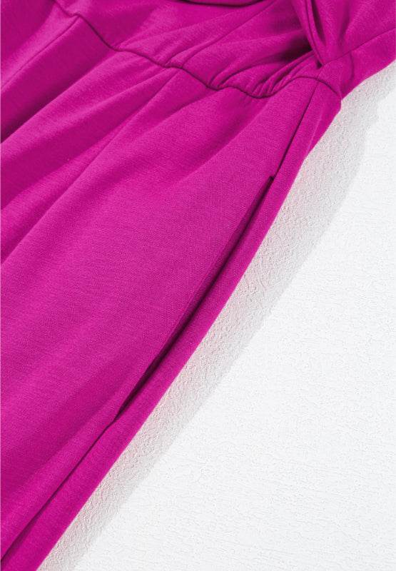 Tied Tube Wide Leg Jumpsuit - Selvanelle