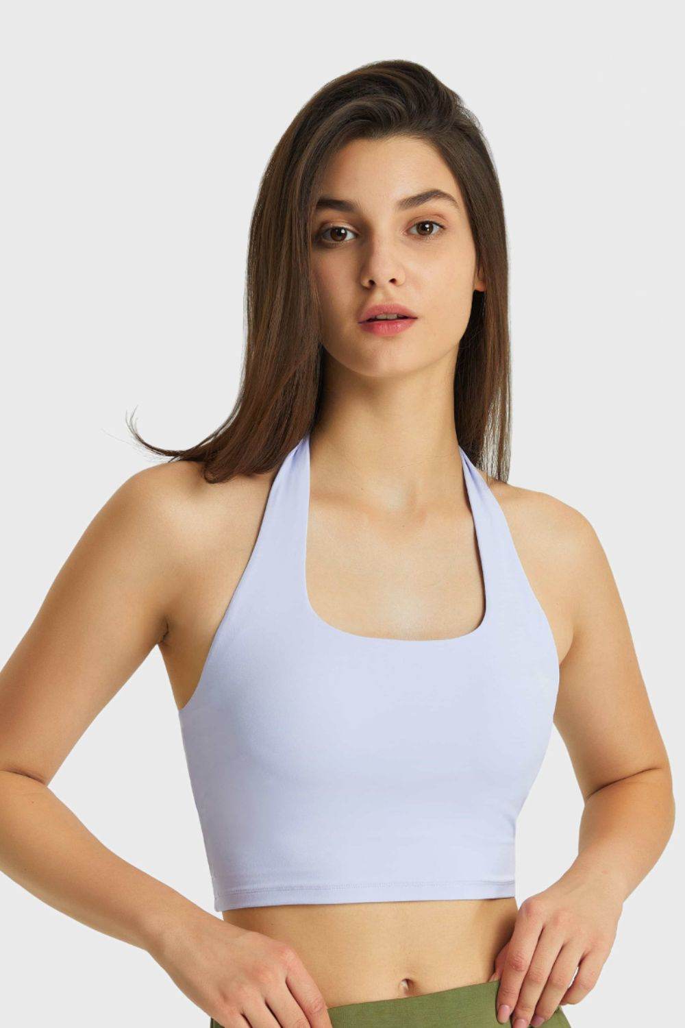 Millennia Breathable Halter Neck Sports Bra - Selvanelle
