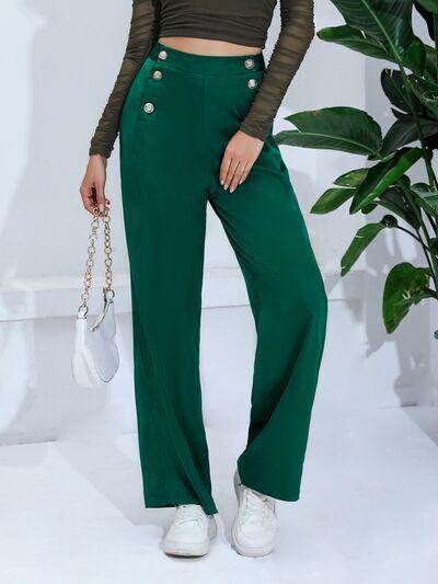 Stylish Wide Leg Pants for Comfort and Versatile Wear - Selvanelle