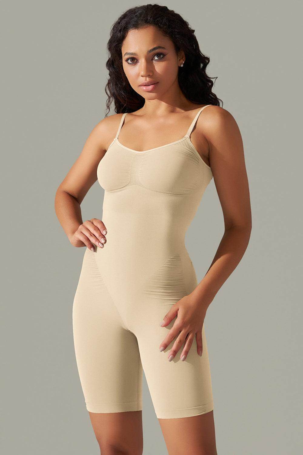 Spaghetti Strap Active Romper for Comfortable All Day Wear - Selvanelle