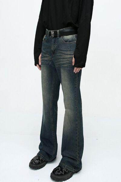 Bootcut Jeans with Pockets for Effortless Style - Selvanelle