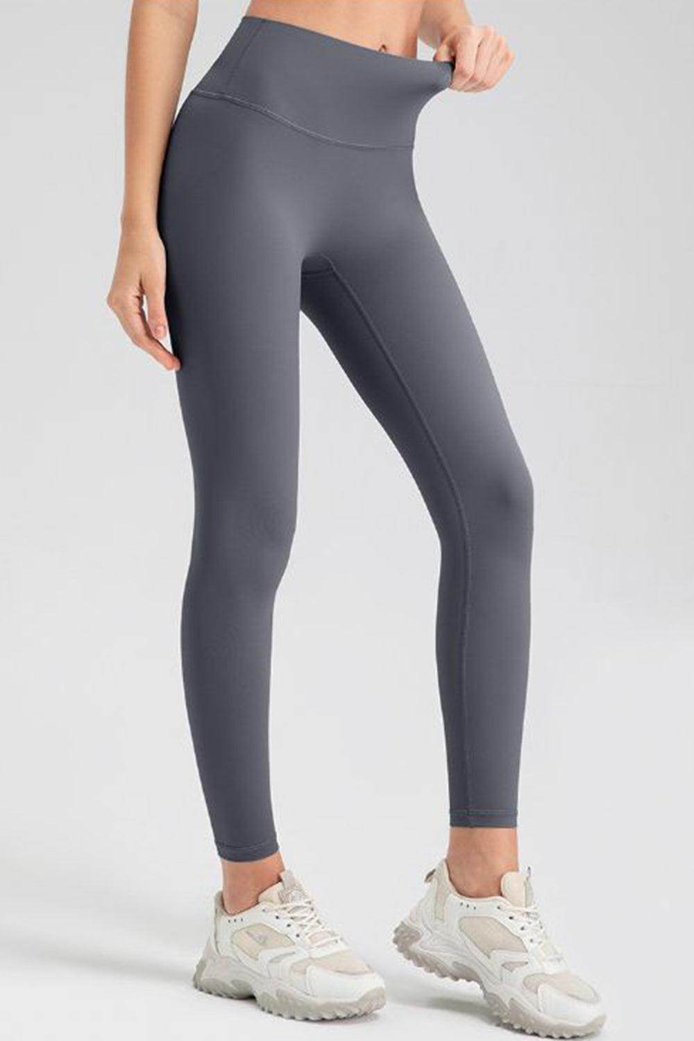 Wide Waistband Sport Leggings for Active Lifestyle Comfort - Selvanelle