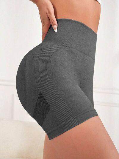 High Waist Active Shorts for Women with Stretchy Comfort - Selvanelle