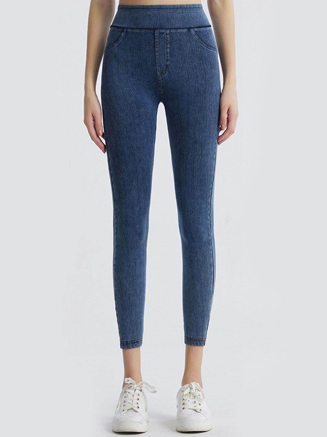 Wide Waistband Sports Leggings for Ultimate Comfort Fit - Selvanelle