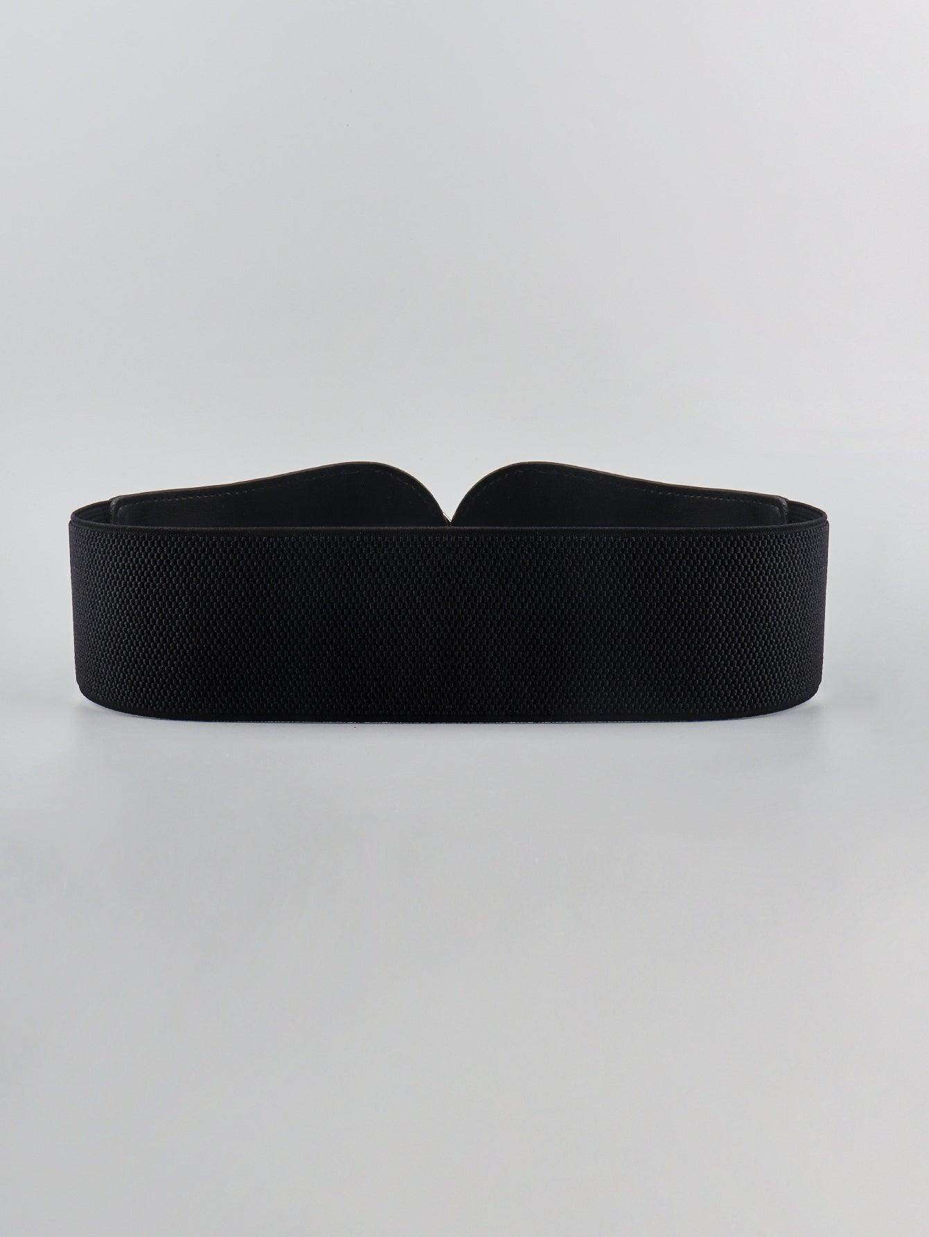 PU Elastic Wide Belt for Comfortable Fashion Fit - Selvanelle