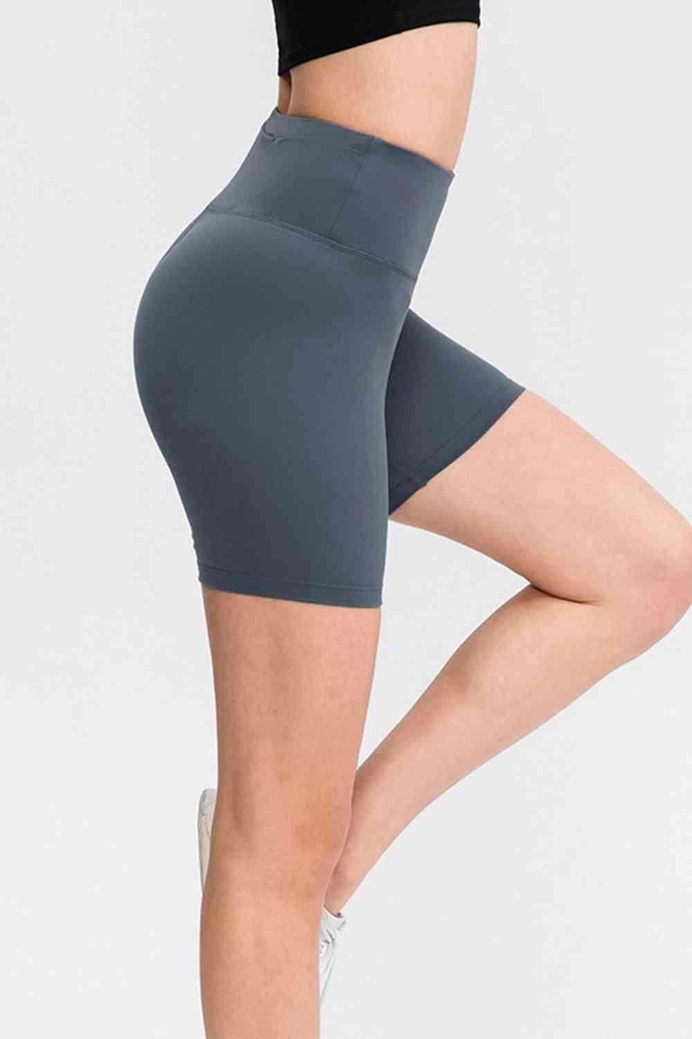 Wide Waistband Sports Shorts for Active Women and Girls - Selvanelle