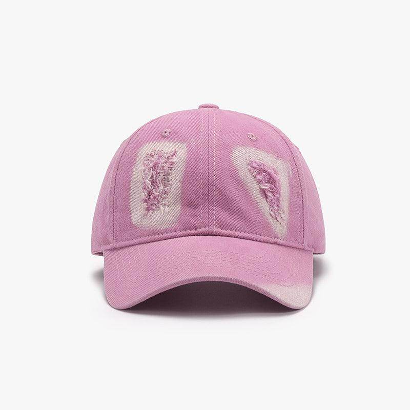 Distressed Cotton Baseball Cap for Casual Style and Comfort - Selvanelle