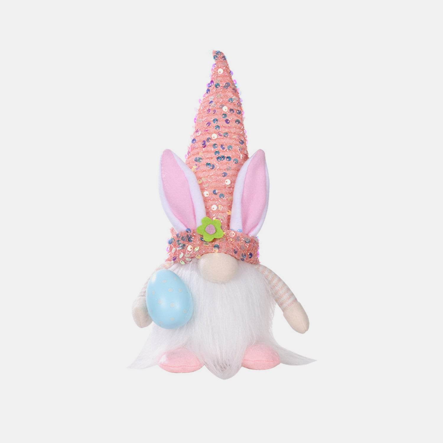 Easter Sequin Pointed Hat Faceless Gnome - Selvanelle