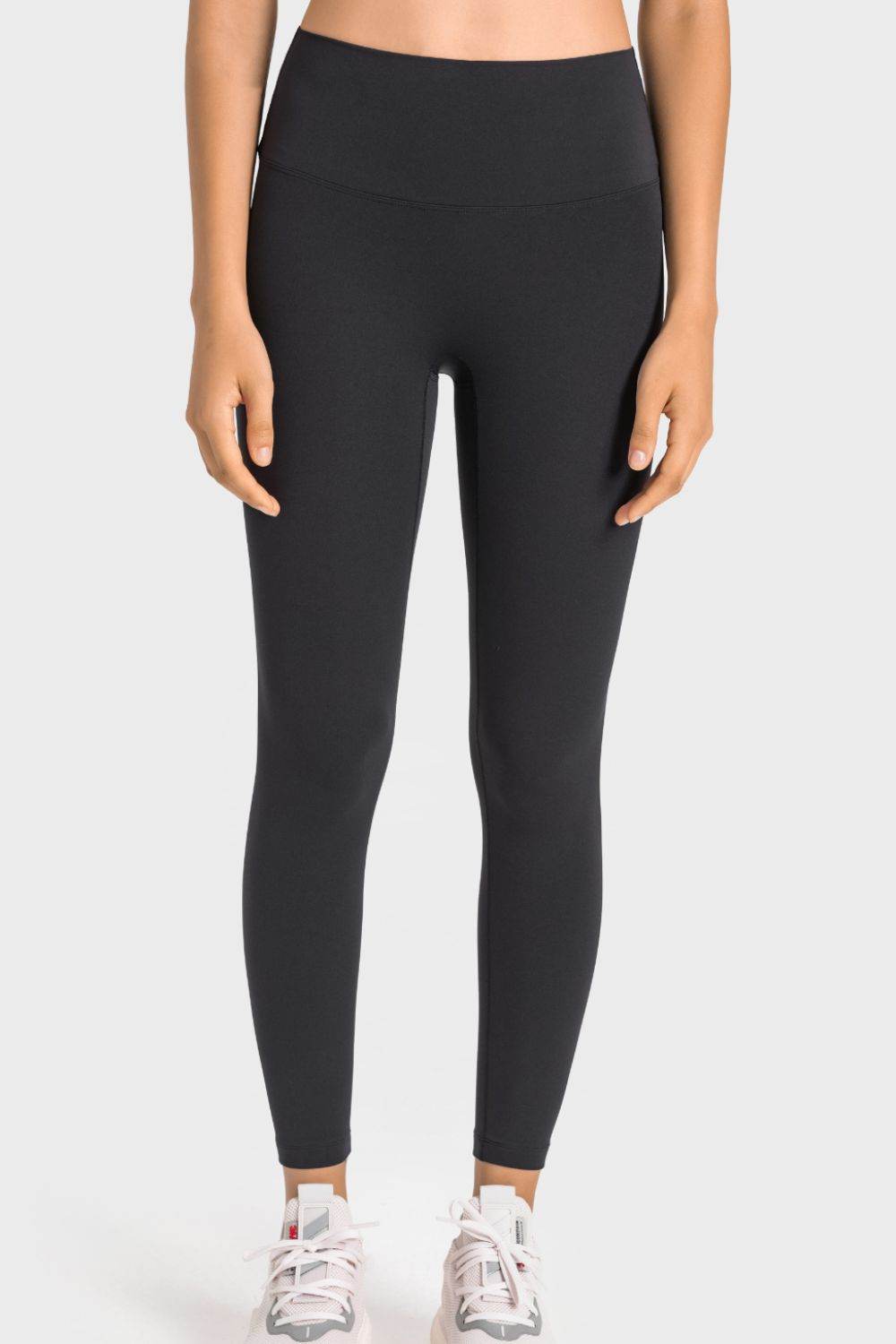 Millennia High-Rise Wide Waistband Yoga Leggings - Selvanelle
