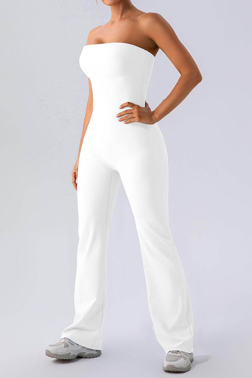 Sleeveless Straight Active Jumpsuit for Ultimate Comfort - Selvanelle