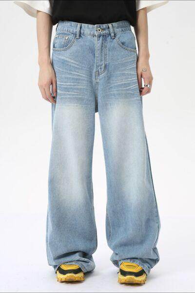 Wide Leg Jeans with Pockets for Ultimate Comfort and Style - Selvanelle