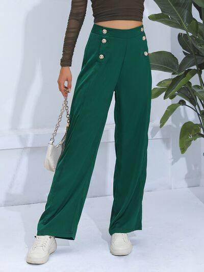 Stylish Wide Leg Pants for Comfort and Versatile Wear - Selvanelle
