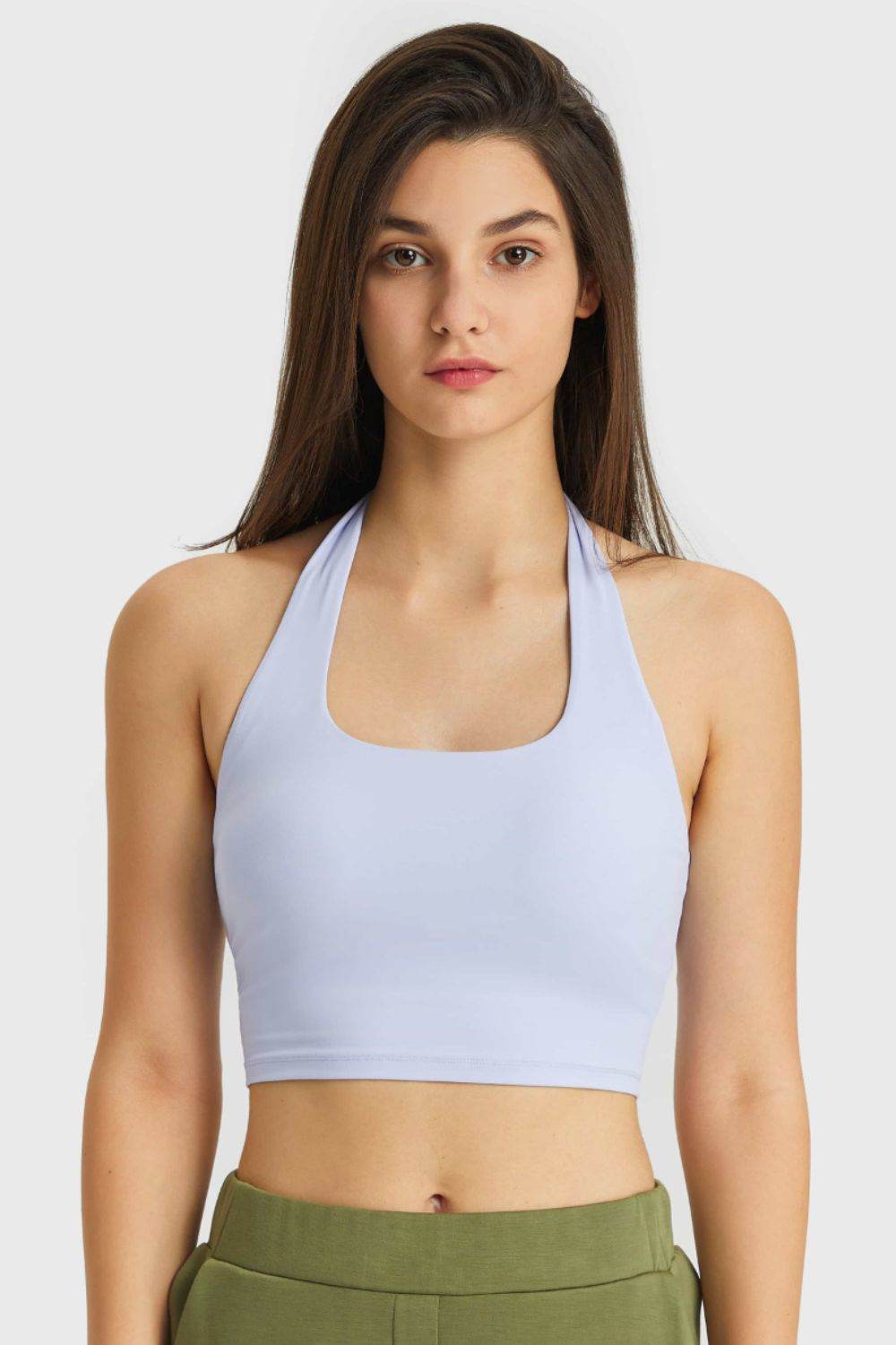Millennia Breathable Halter Neck Sports Bra - Selvanelle
