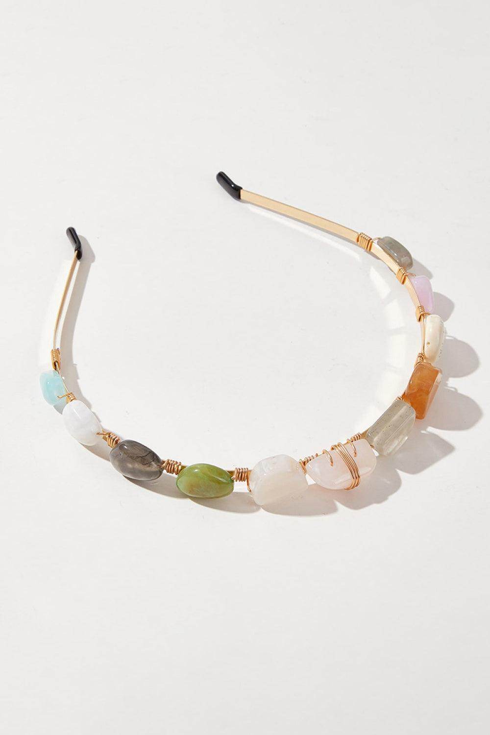 Resin Copper Headband for Modern Stylish Looks - Selvanelle