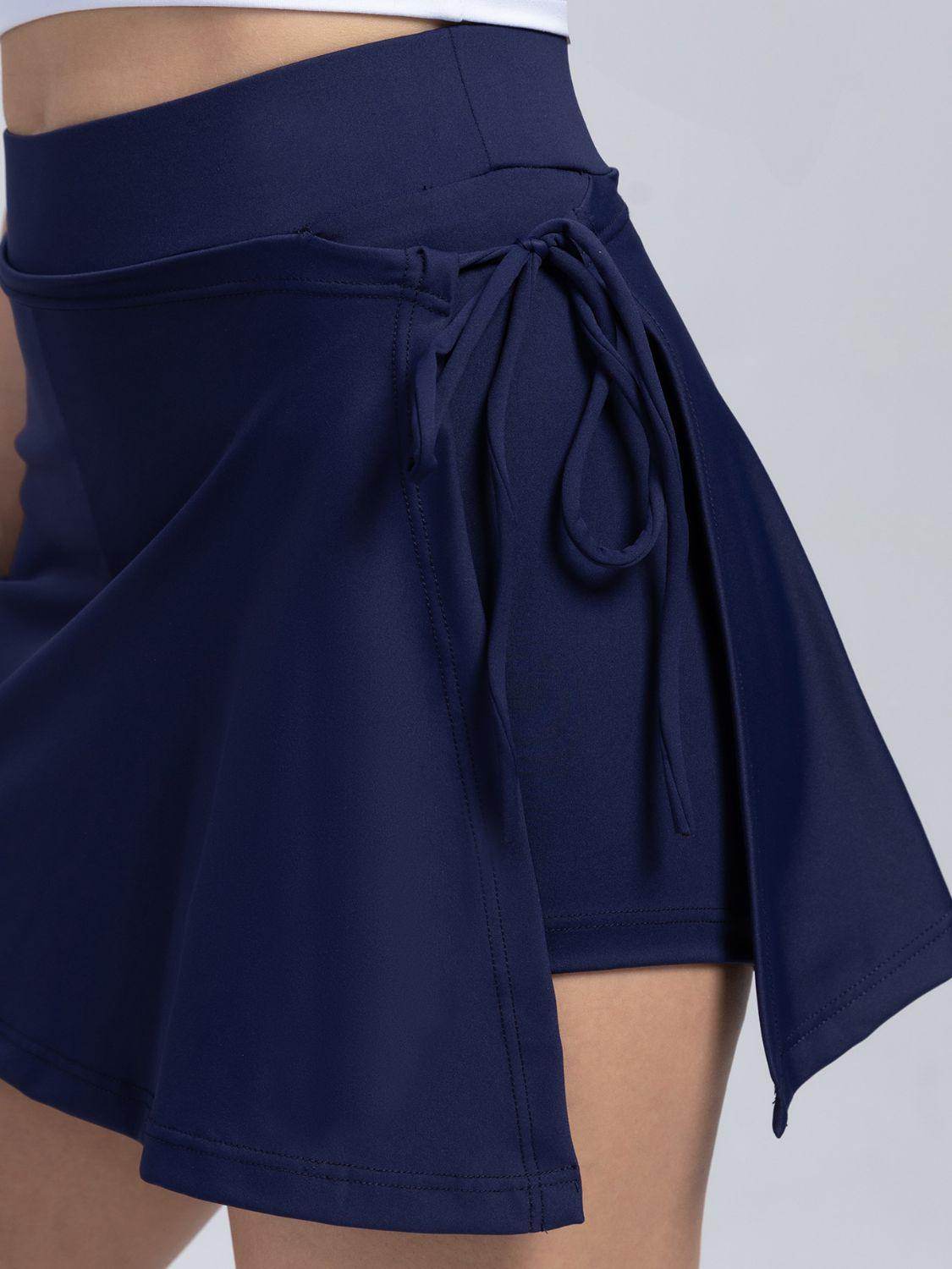 High Waist Active Skort with Pockets for Women’s Comfort - Selvanelle