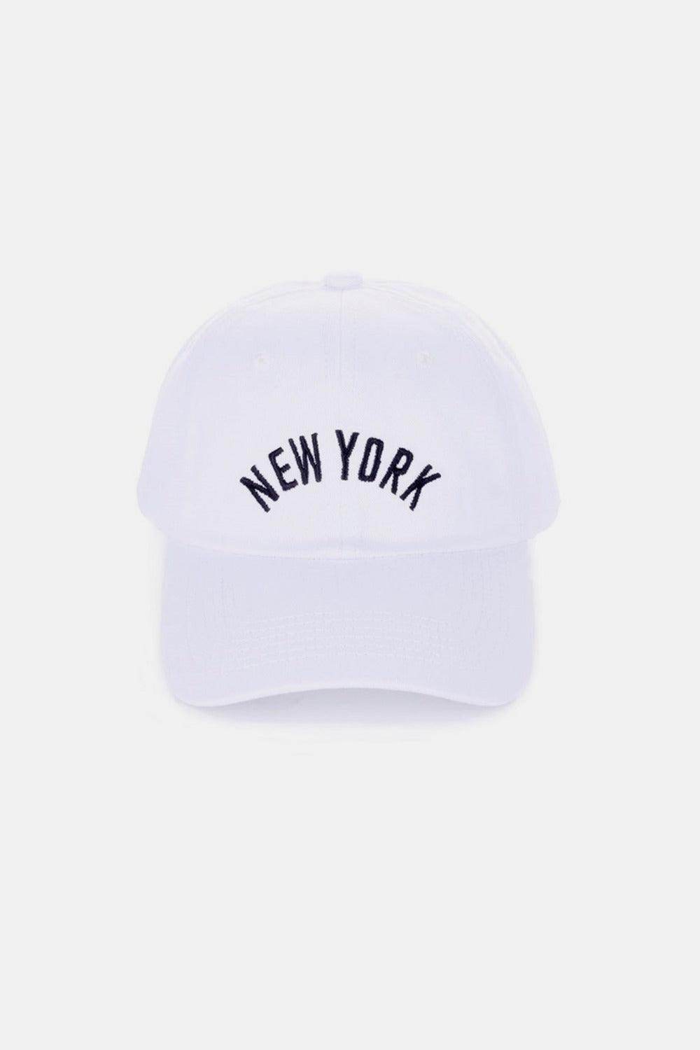 Zenana Embroidered City Baseball Cap for Urban Style - Selvanelle