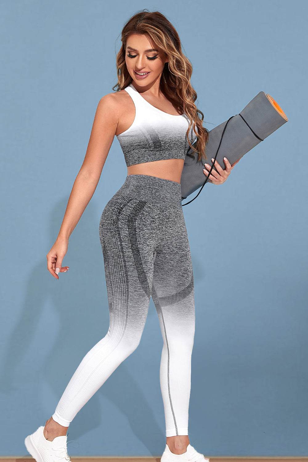 Gradient Sports Tank and Leggings Set - Selvanelle