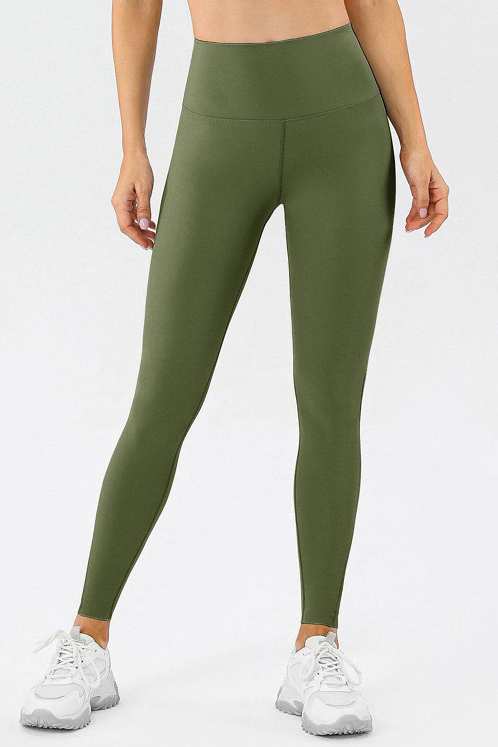 High Waist Skinny Active Pants - Selvanelle