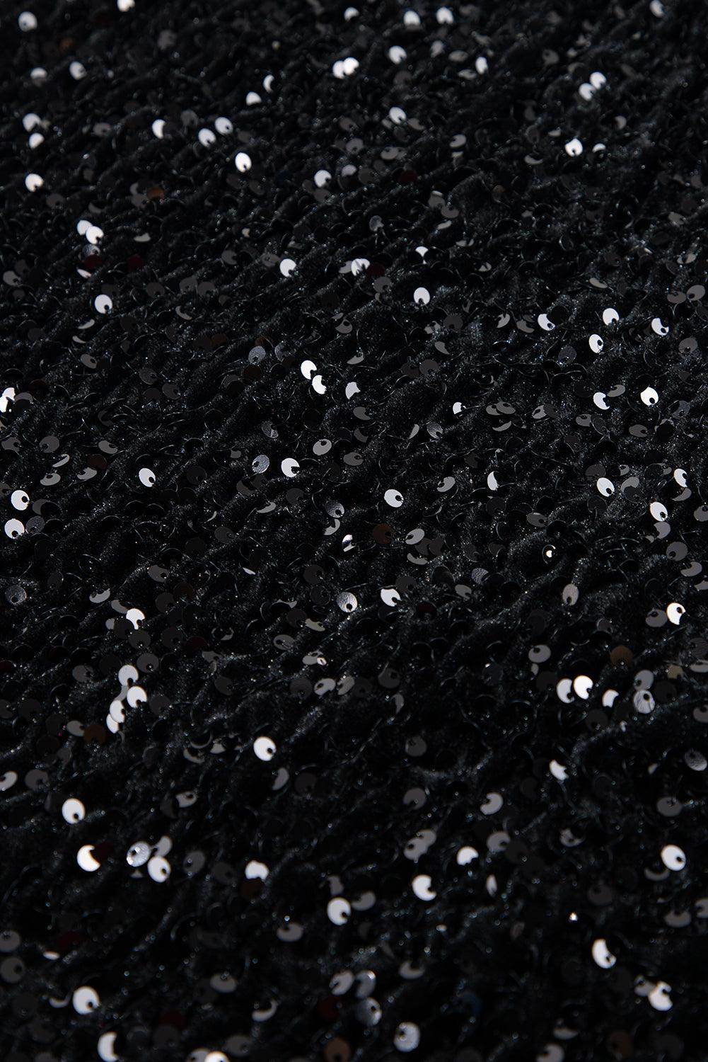 Stylish Sequin Mini Skirt for Parties and Night Out - Selvanelle