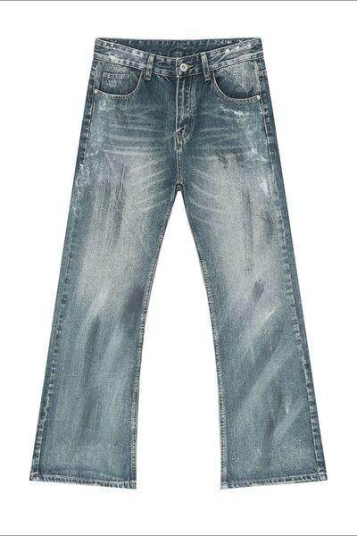 Cat's Whiskers Jeans with Pockets for Stylish Comfort - Selvanelle