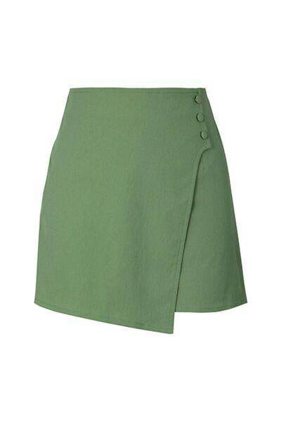 Perfee High Waist Skort for Women with Pockets and Style - Selvanelle