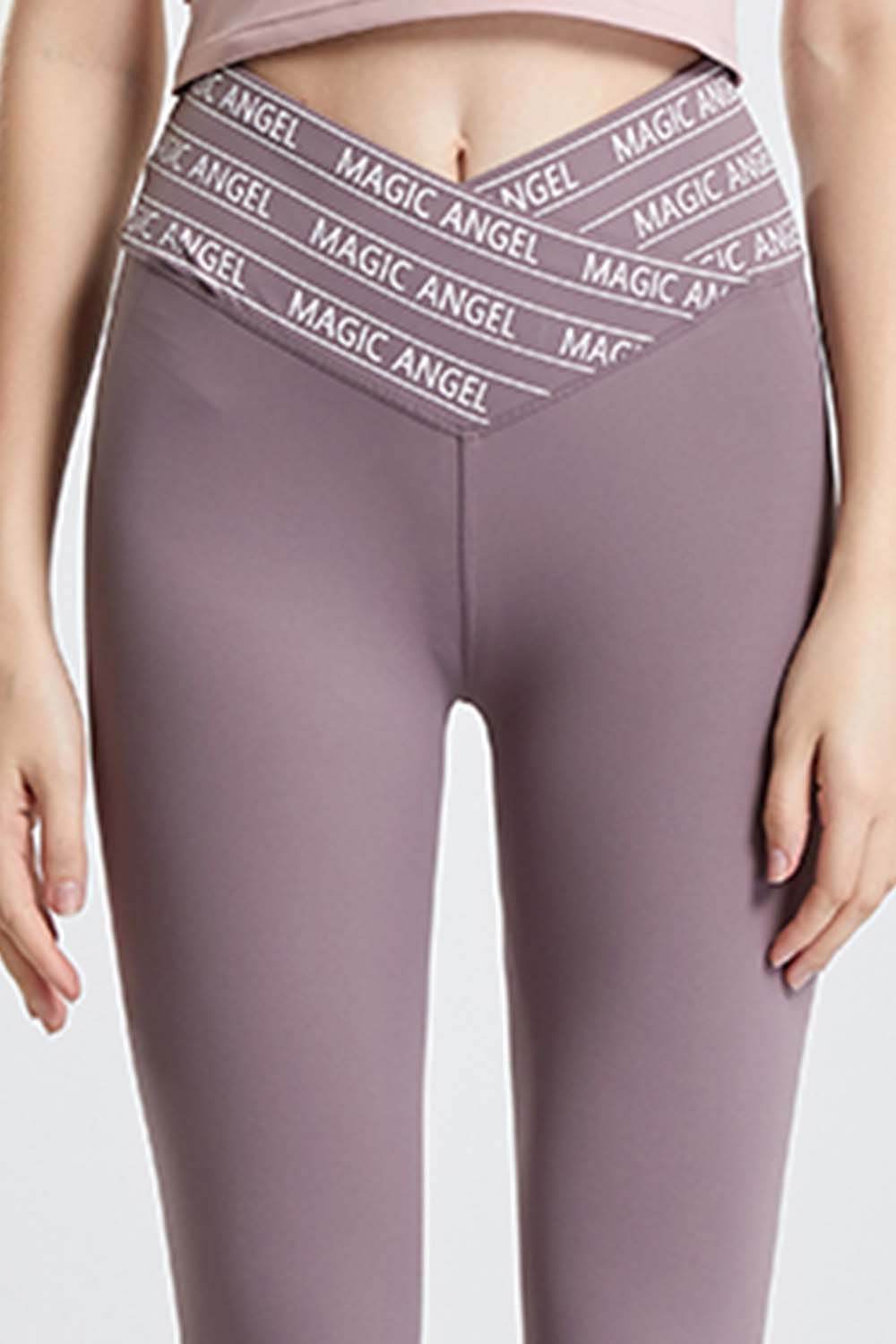 Wide Waistband Sports Pants - Selvanelle