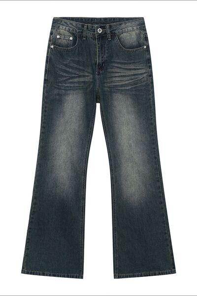 Bootcut Jeans with Pockets for Effortless Style - Selvanelle