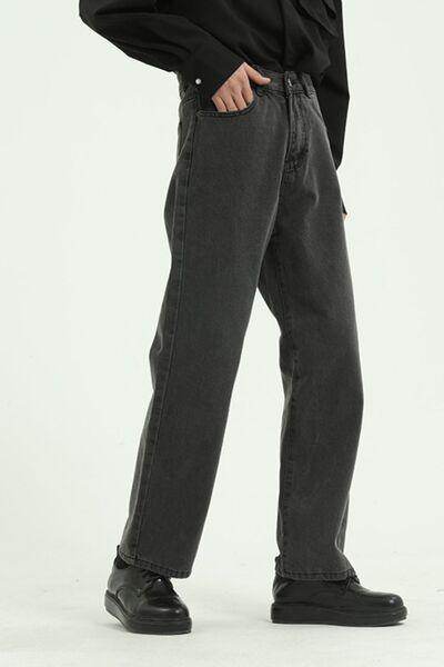 Stylish Baggy Jeans with Pockets for Everyday Comfort - Selvanelle