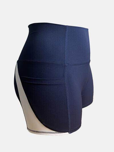 High Waist Active Shorts for Women with Stretch Comfort - Selvanelle
