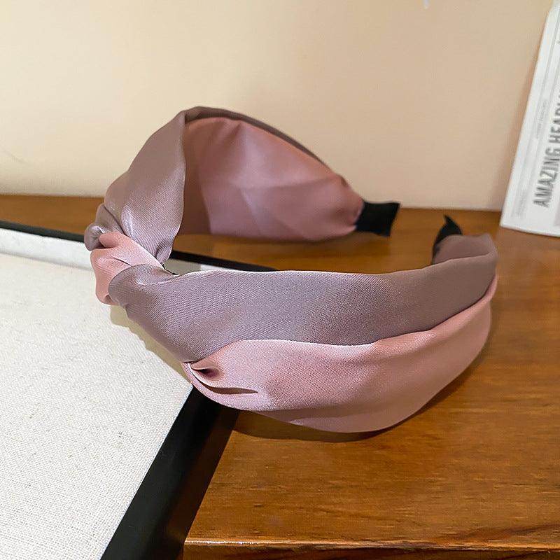 Contrast Cloth Headband for Comfortable All-Day Wear - Selvanelle
