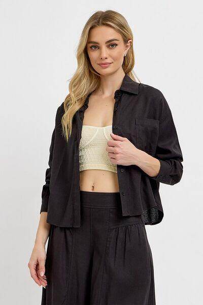 RISEN Button Down Long Sleeve Shirt for Timeless Style - Selvanelle