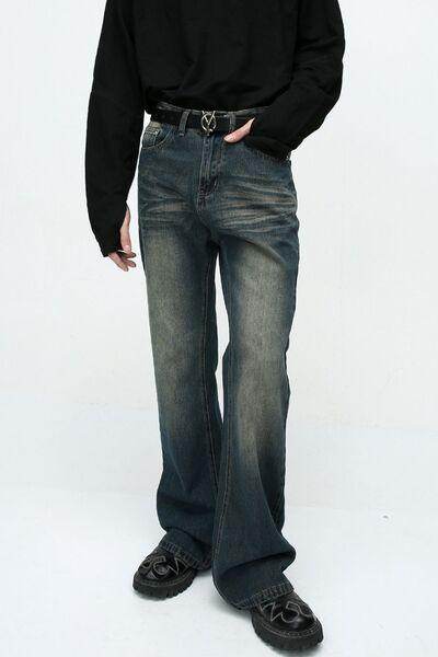 Bootcut Jeans with Pockets for Effortless Style - Selvanelle