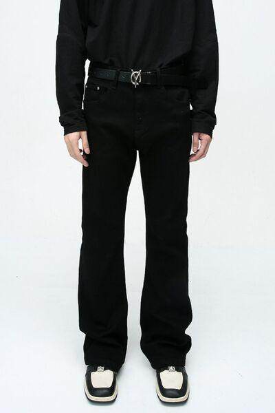 Mid Rise Jeans with Pockets for Stylish Everyday Wear - Selvanelle