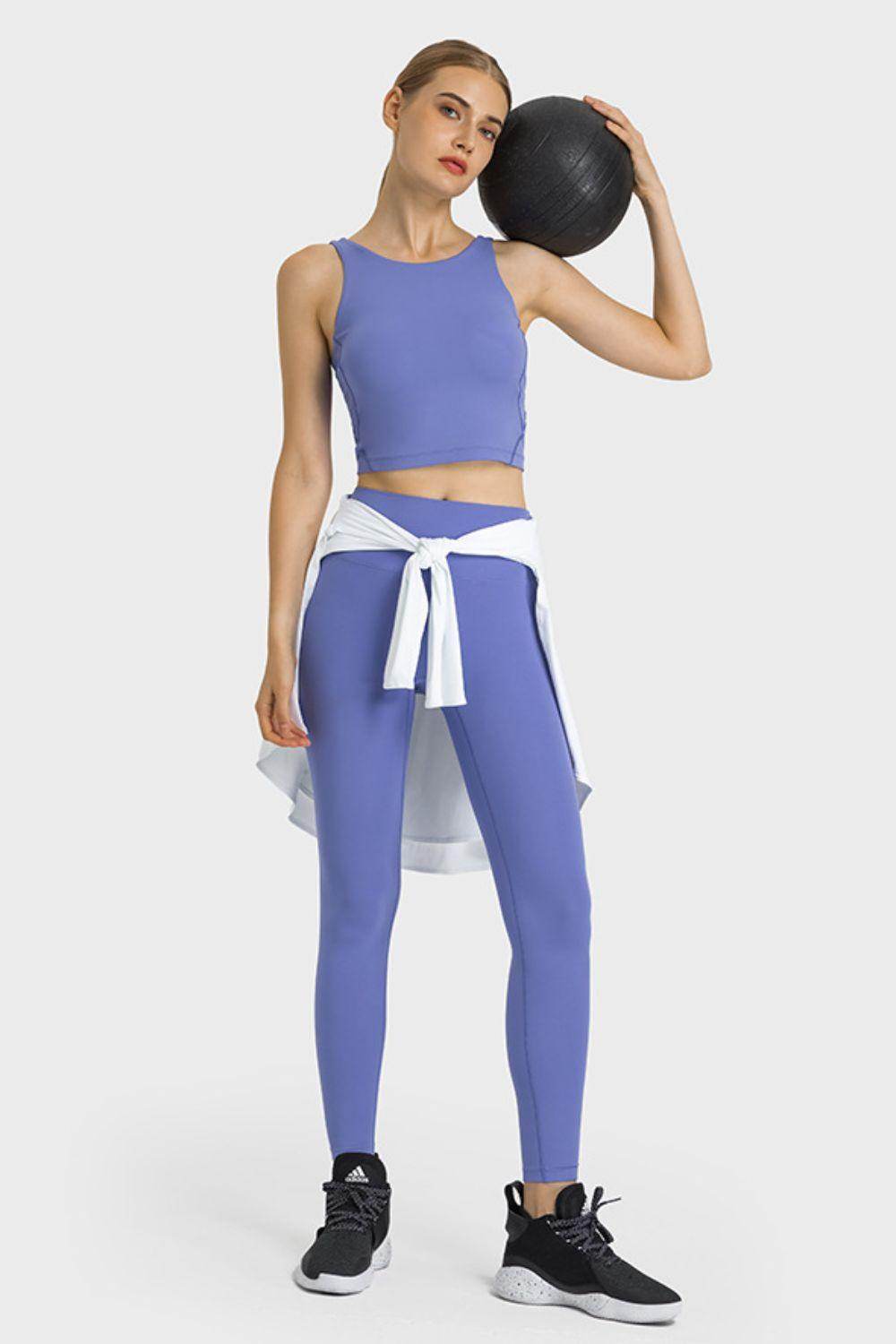 Millennia High Waist Active Pants for Ultimate Comfort - Selvanelle