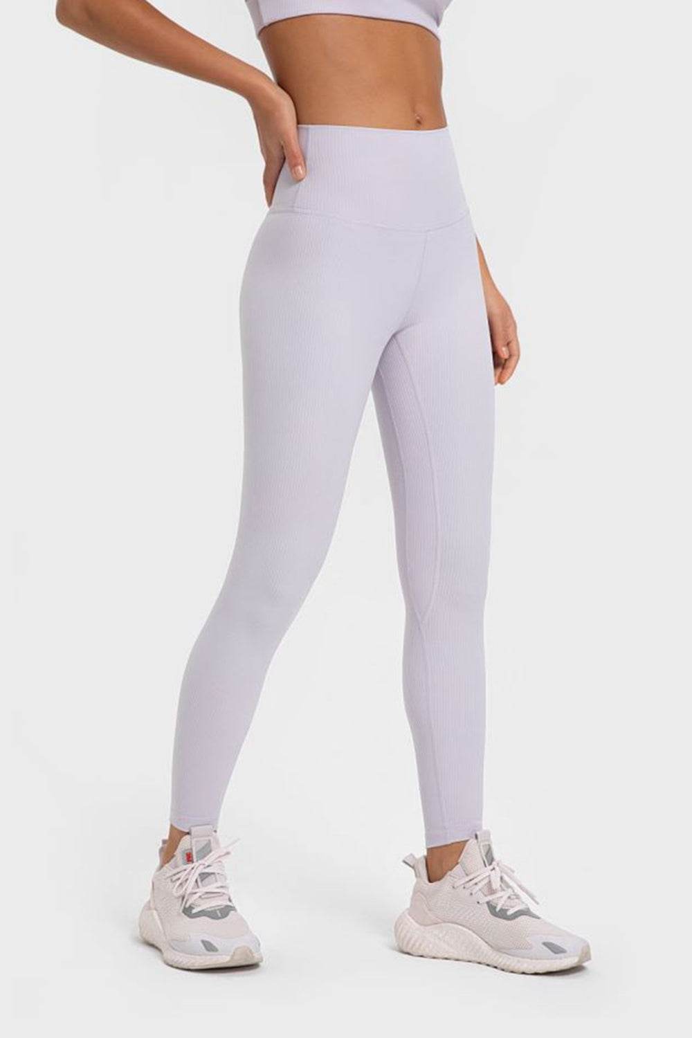 Millennia Highly Stretchy Wide Waistband Yoga Leggings - Selvanelle
