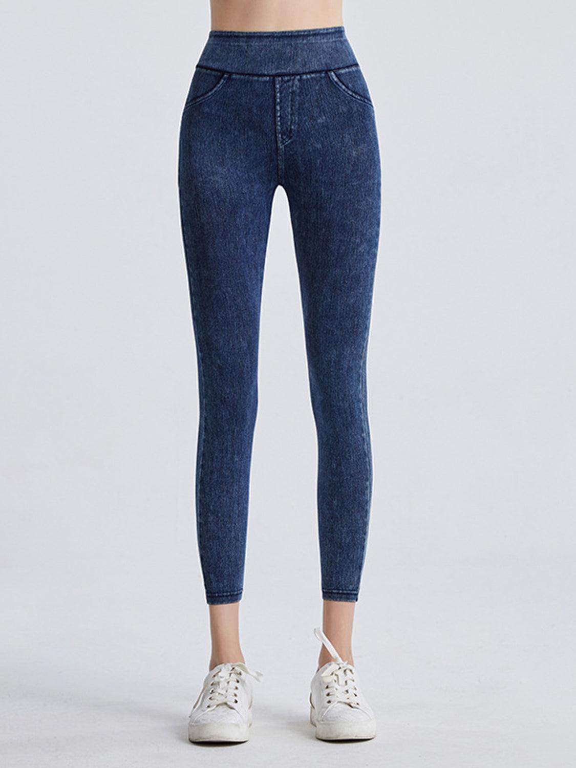 Wide Waistband Sports Leggings for Ultimate Comfort Fit - Selvanelle