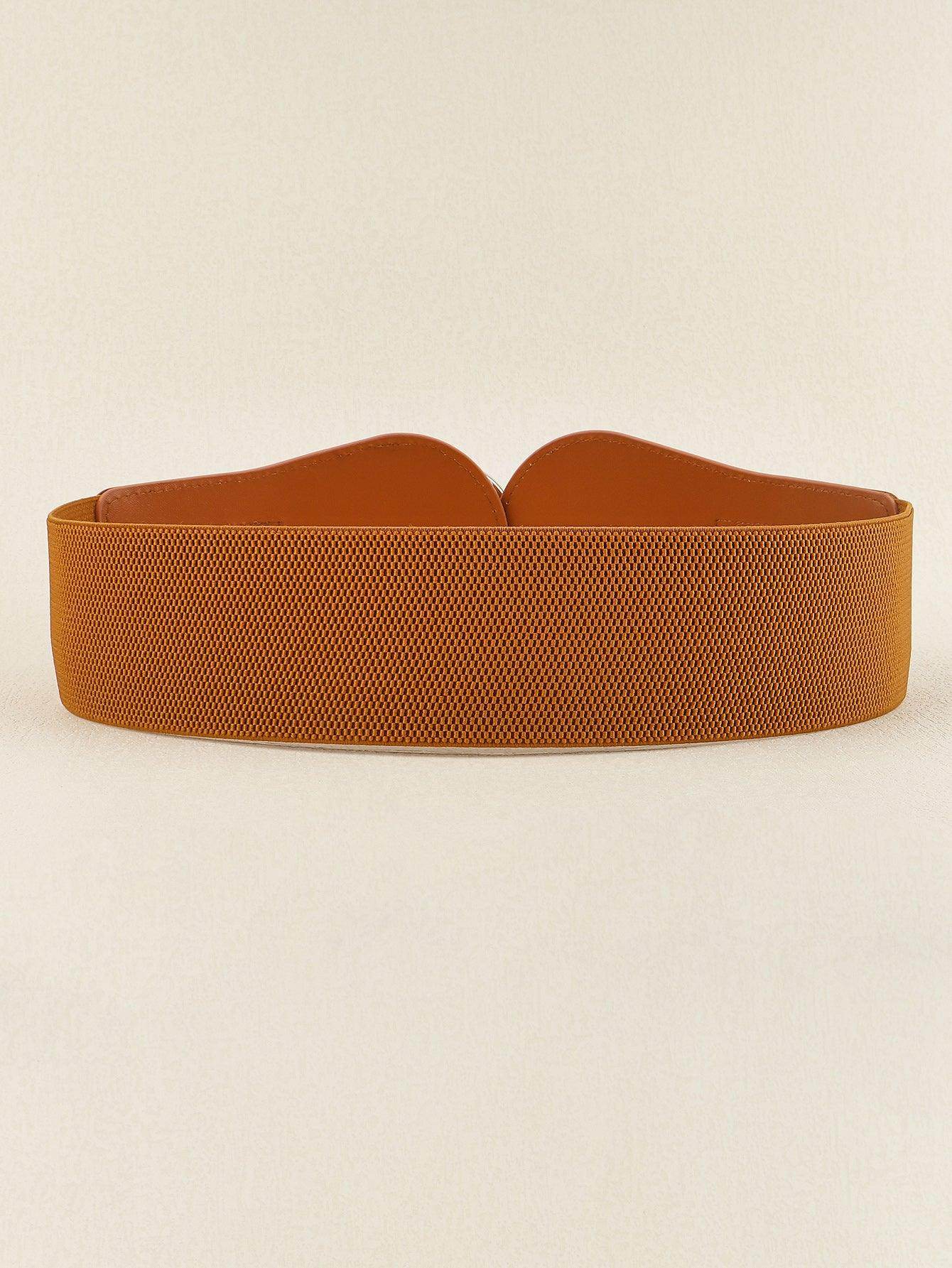 PU Elastic Wide Belt for Comfortable Fashion Fit - Selvanelle