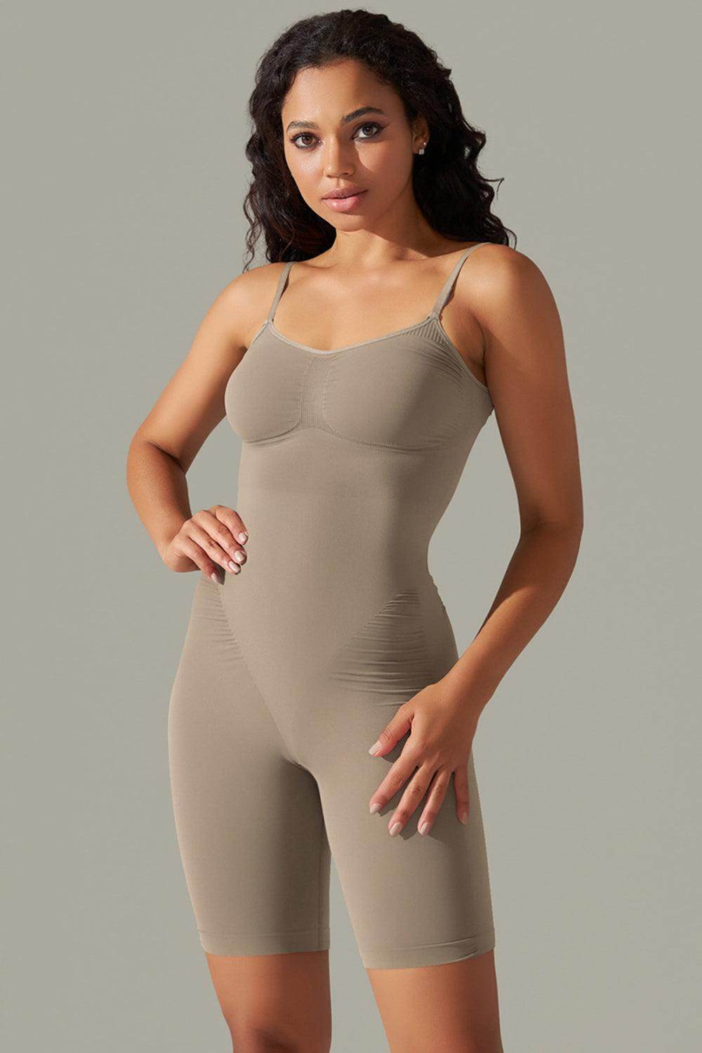 Spaghetti Strap Active Romper for Comfortable All Day Wear - Selvanelle