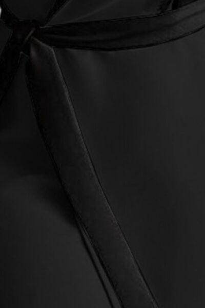 Surplice Tie-Waist Balloon Sleeve Dress for Women - Selvanelle
