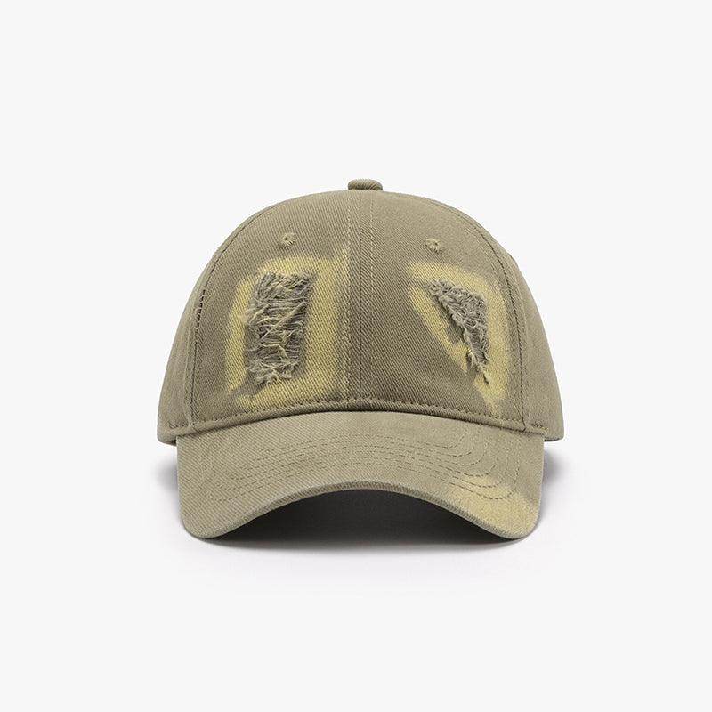 Distressed Cotton Baseball Cap for Casual Style and Comfort - Selvanelle