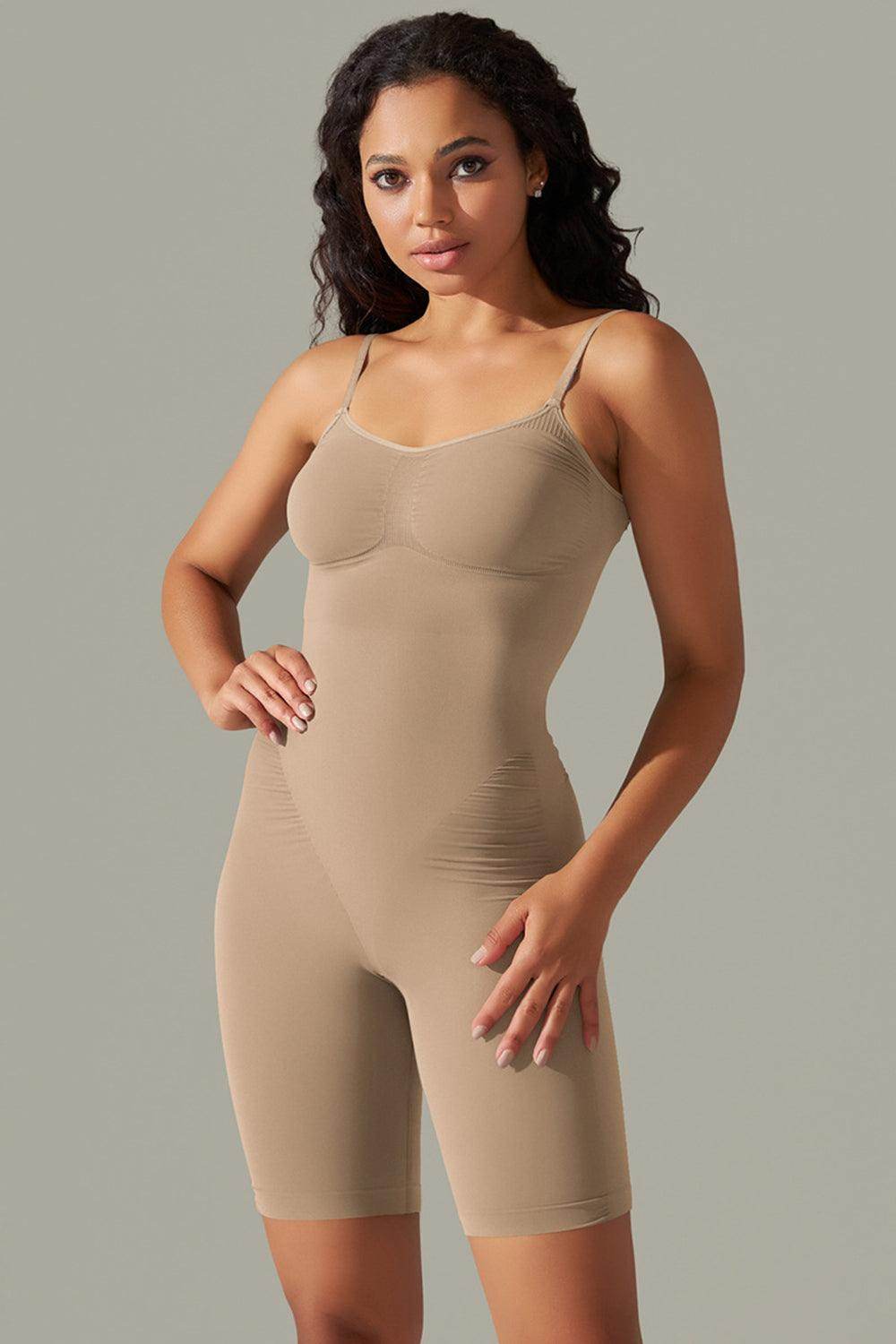 Spaghetti Strap Active Romper for Comfortable All Day Wear - Selvanelle
