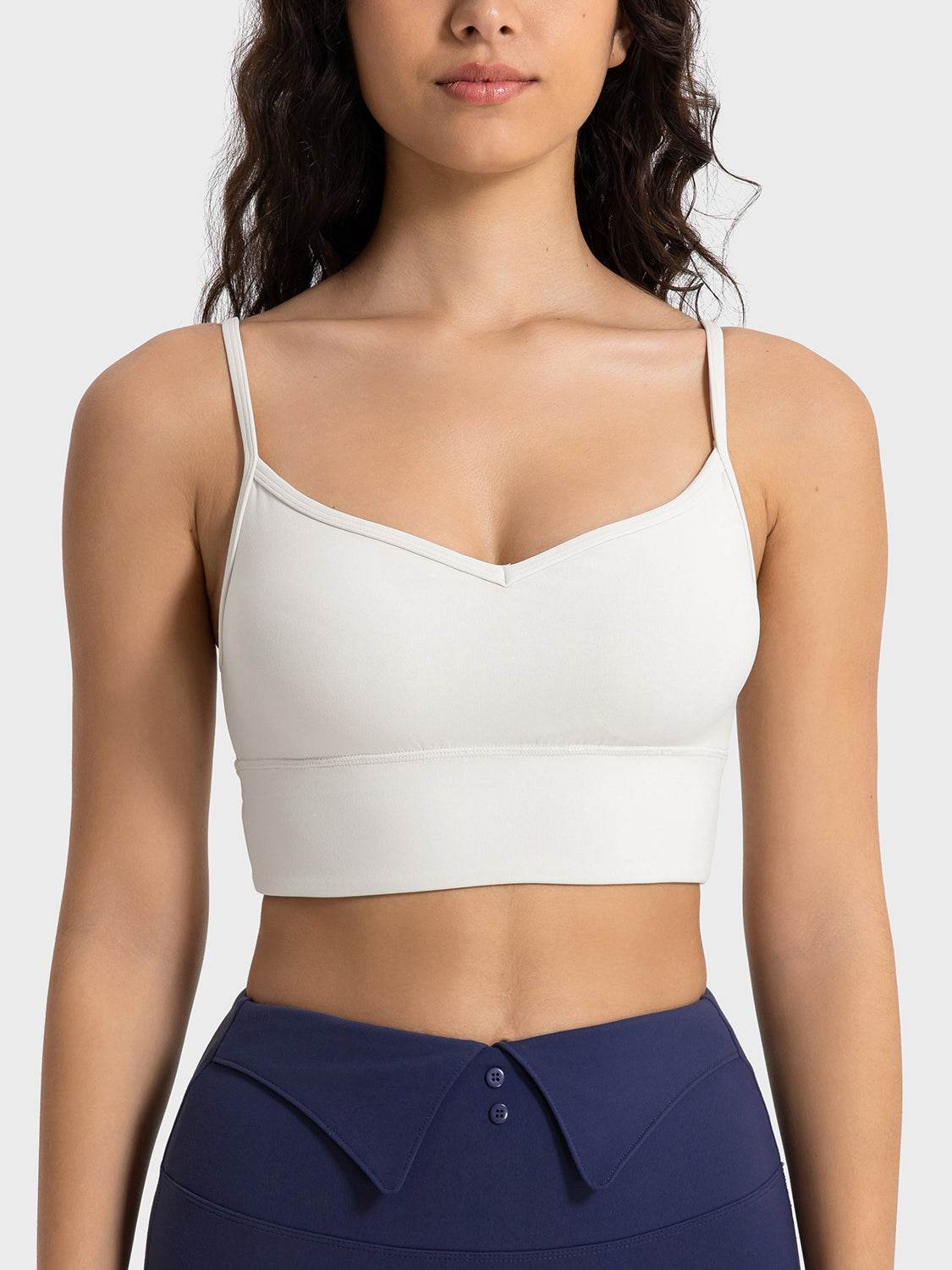 Millennia Spaghetti Strap Sport Bra - Selvanelle