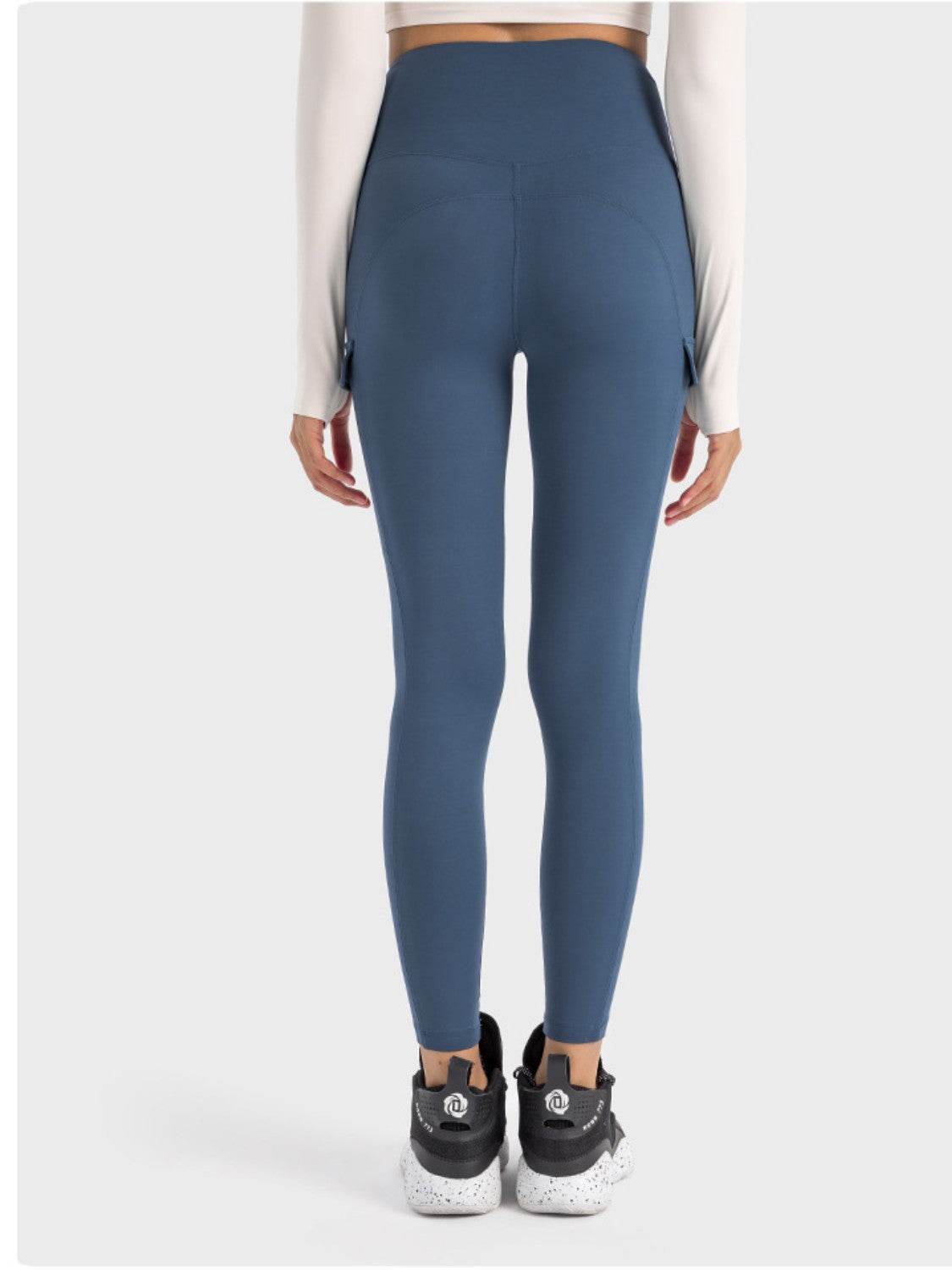 Millennia Wide Waistband Sports Leggings - Selvanelle